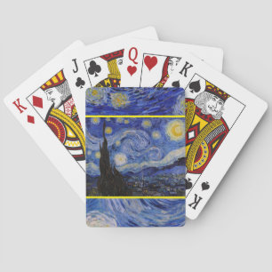 Vincent Van Gogh - Der Sternen Nacht Spielkarten