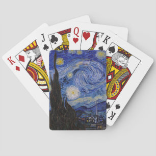 Vincent Van Gogh - Der Sternen Nacht Spielkarten