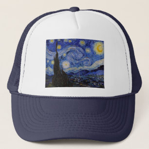 Vincent Van Gogh - Der Sternen Nacht Truckerkappe