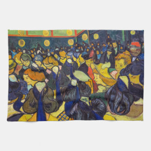 Vincent van Gogh - Der Tanzsaal in Arles Geschirrtuch