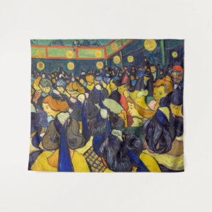 Vincent van Gogh - Der Tanzsaal in Arles Wandteppich