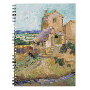 Vincent van Gogh - Die alte Mühle Notizblock