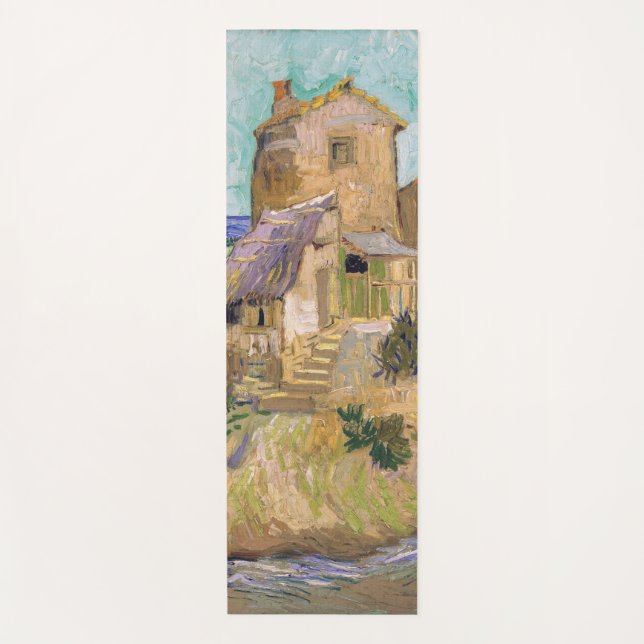 Vincent van Gogh - Die alte Mühle Yogamatte (Vorderseite)