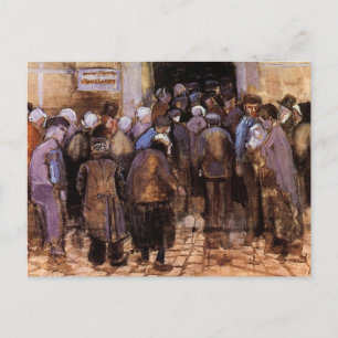 Vincent Van Gogh - Die Armen und das Geld - schöne Postkarte