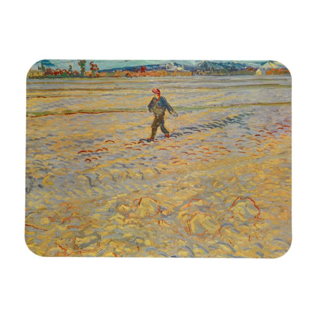 Vincent van Gogh | Die Dusche, 1888 Magnet (Horizontal)
