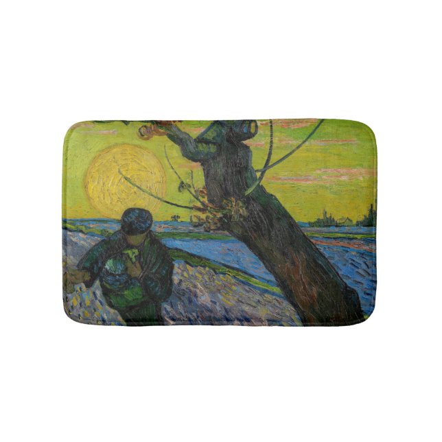 Vincent van Gogh - Die Dusche Badematte (Vorderseite)