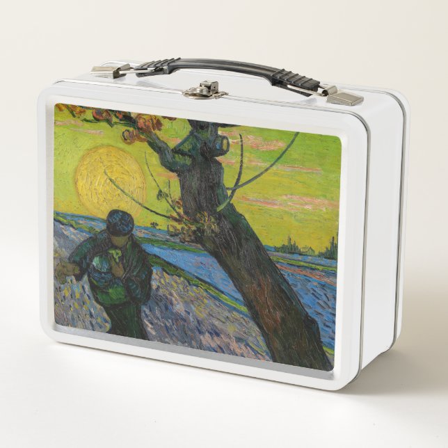 Vincent van Gogh - Die Dusche Metall Brotdose (Vorderseite)