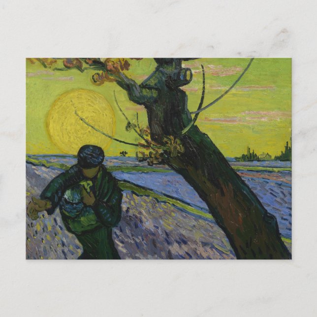 Vincent van Gogh - Die Dusche Postkarte (Vorderseite)