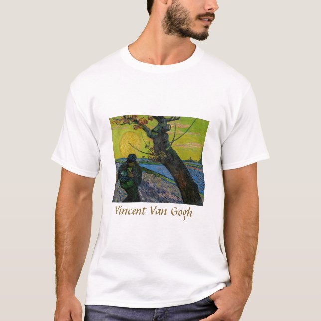 Vincent van Gogh - Die Dusche T-Shirt (Vorderseite)
