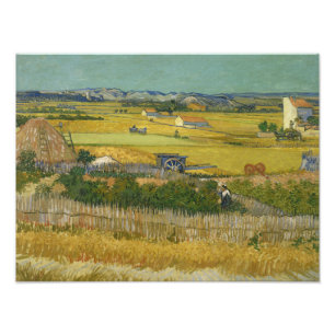 Vincent van Gogh - Die Ernte Fotodruck