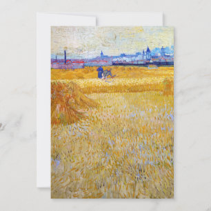 Vincent van Gogh - Die Erntenden Einladung