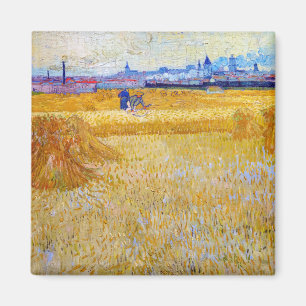 Vincent van Gogh - Die Erntenden Magnet