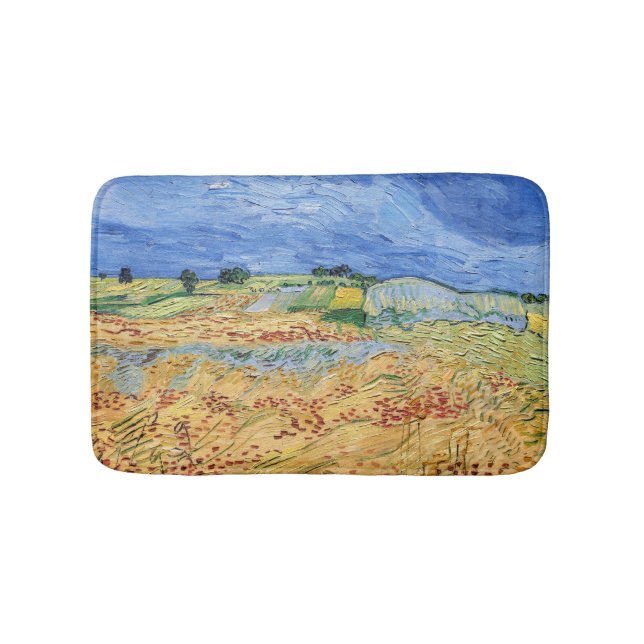 Vincent van Gogh - Die Felder / Schlicht bei Auver Badematte (Vorderseite)