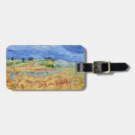 Vincent van Gogh - Die Felder / Schlicht bei Auver Gepäckanhänger