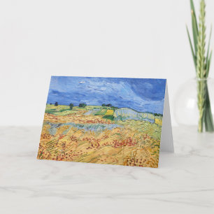 Vincent van Gogh - Die Felder / Weizenfelder Karte