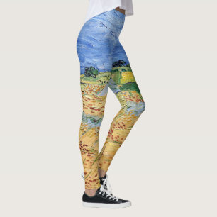 Vincent van Gogh - Die Felder / Weizenfelder Leggings