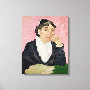 Vincent van Gogh   die Frau von Arles Leinwanddruck