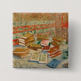 Vincent van Gogh die gelben Bücher, 1887 Button