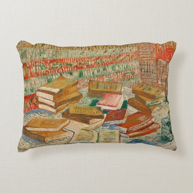 Vincent van Gogh | die gelben Bücher, 1887 Dekokissen (Vorderseite)