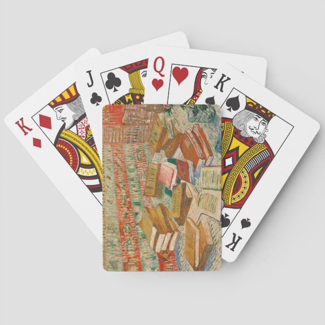Vincent van Gogh | die gelben Bücher, 1887 Spielkarten (Rückseite)
