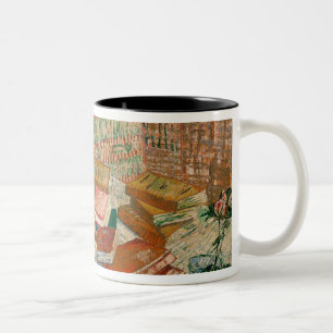 Vincent van Gogh   die gelben Bücher, 1887 Zweifarbige Tasse