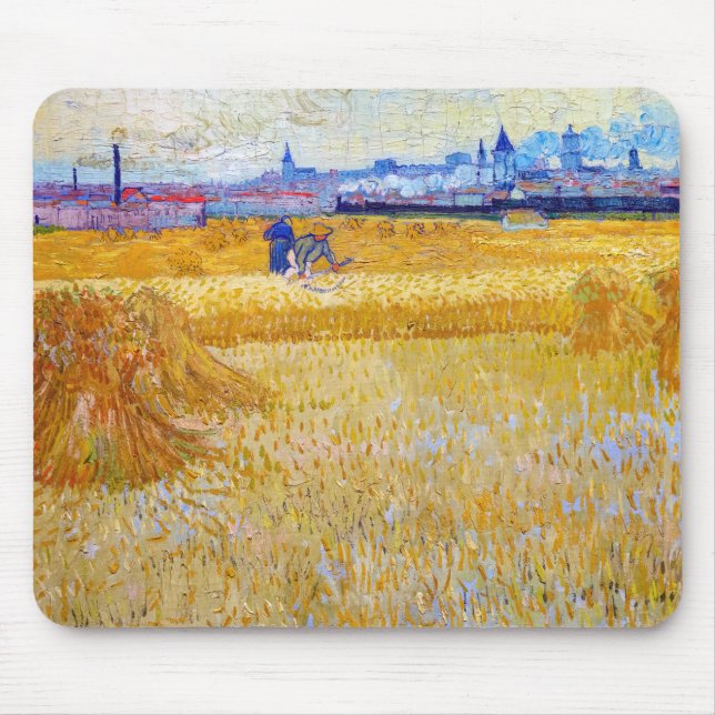 Vincent van Gogh - Die Harvesters Mousepad (Vorne)