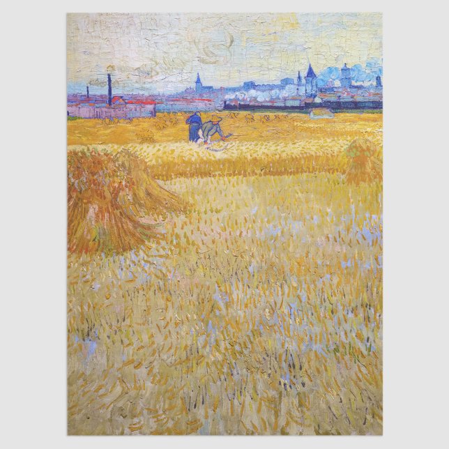 Vincent van Gogh - Die Harvesters Seidenpapier (Von Creator hochgeladen)