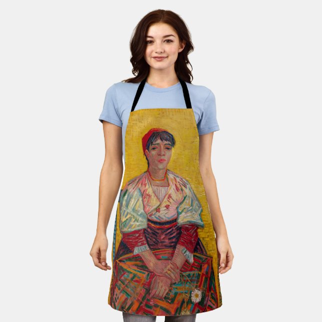Vincent Van Gogh - Die italienische Frau Schürze (Getragen)