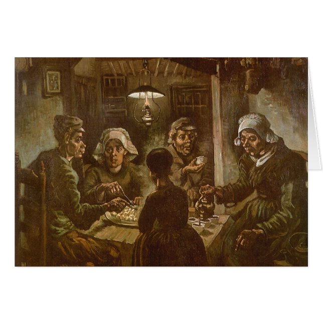 Vincent van Gogh - Die Kartoffelessen (Vorderseite (Horizontal))