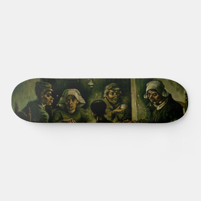 Vincent van Gogh - Die Kartoffelessen Skateboard (Horizontal)