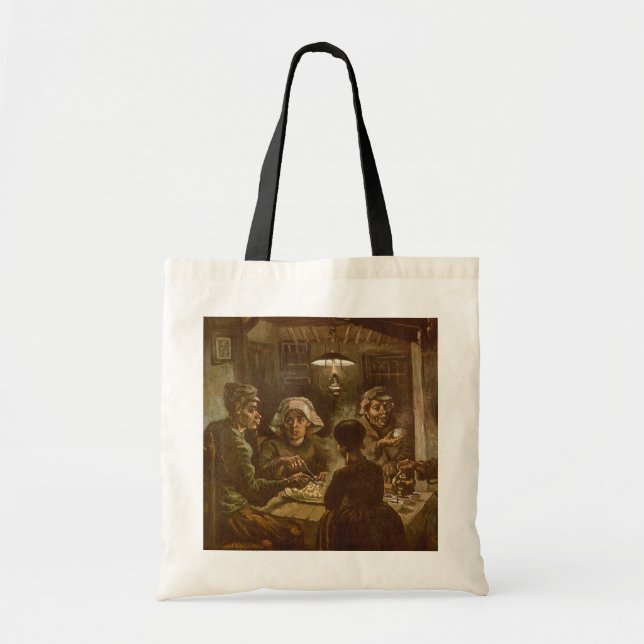 Vincent van Gogh - Die Kartoffelessen Tragetasche (Vorne)