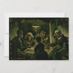 Vincent van Gogh - Die Kartoffelesser Dankeskarte