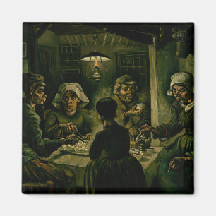Vincent van Gogh - Die Kartoffelesser Magnet