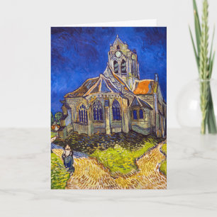 Vincent van Gogh - Die Kirche in Auvers Karte
