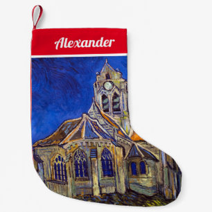 Vincent van Gogh - Die Kirche in Auvers Kleiner Weihnachtsstrumpf