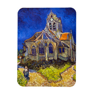 Vincent van Gogh - Die Kirche in Auvers Magnet