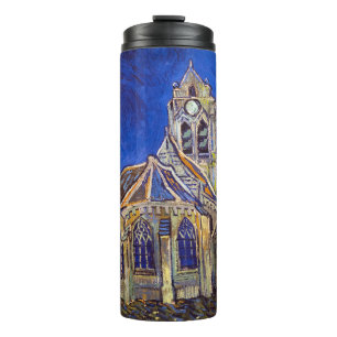 Vincent van Gogh - Die Kirche in Auvers Thermosbecher