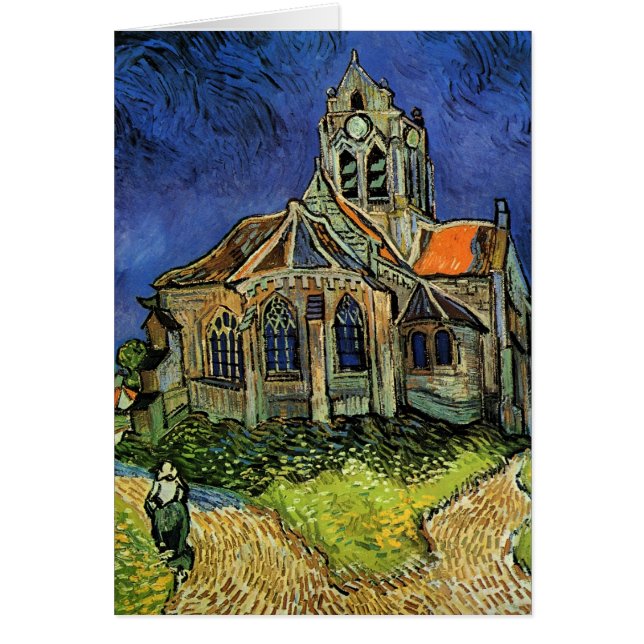 Vincent van Gogh - Die Kirche von Auvers (Vorne)