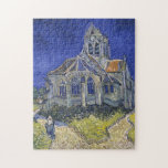 VINCENT VAN GOGH - Die Kirche von Auvers 1890<br><div class="desc">VINCENT VAN GOGH - Die Kirche von Auvers 1890Öl auf Leinwand; Wiedergabe</div>