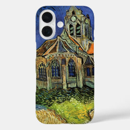 Vincent van Gogh - Die Kirche von Auvers iPhone 16 Hülle