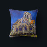 Vincent van Gogh - Die Kirche von Auvers Kissen<br><div class="desc">Die Kirche in Auvers / l'Eglise à Auvers-sur-oise von Vincent Van Gogh im Jahre 1890</div>