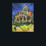 Vincent van Gogh - Die Kirche von Auvers Leinwanddruck<br><div class="desc">Die Kirche von Auvers (1890) von Vincent van Gogh ist ein Vintager Post-Impressionismus feiner Kunst architektonische religiöse Malerei. Eine Frau, die auf einem Weg zur Dorfkapelle spaziert, mit schönen Buntglasfenstern. Eine Szene der Alltagsarchitektur. Über den Künstler: Vincent Willem van Gogh (1853-1890) war ein postimpressionistischer Maler, dessen Werk besonders für seine...</div>