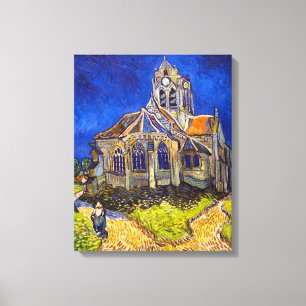 Vincent van Gogh - Die Kirche von Auvers Leinwanddruck