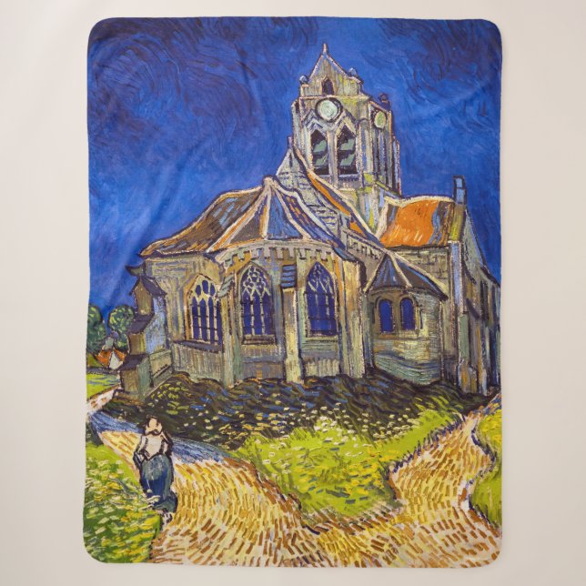Vincent van Gogh - Die Kirche von Auvers Sherpadecke (Vorderseite)