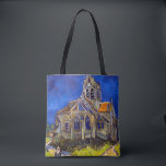 Vincent van Gogh - Die Kirche von Auvers Tasche<br><div class="desc">Die Kirche in Auvers / l'Eglise à Auvers-sur-oise von Vincent Van Gogh im Jahre 1890</div>