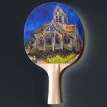 Vincent van Gogh - Die Kirche von Auvers Tischtennis Schläger<br><div class="desc">Die Kirche in Auvers / l'Eglise à Auvers-sur-oise von Vincent Van Gogh im Jahre 1890</div>