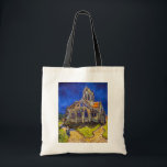 Vincent van Gogh - Die Kirche von Auvers Tragetasche<br><div class="desc">Die Kirche in Auvers / l'Eglise à Auvers-sur-oise von Vincent Van Gogh im Jahre 1890</div>