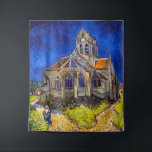 Vincent van Gogh - Die Kirche von Auvers Wandteppich<br><div class="desc">Die Kirche in Auvers / l'Eglise à Auvers-sur-oise von Vincent Van Gogh im Jahre 1890</div>