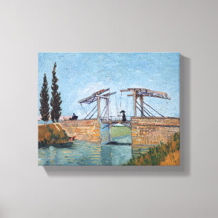 Vincent Van Gogh - Die Langlois-Brücke in Arles Leinwanddruck