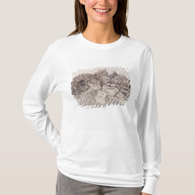 Vincent van Gogh | die Olivenbäume T-Shirt (Vorderseite)